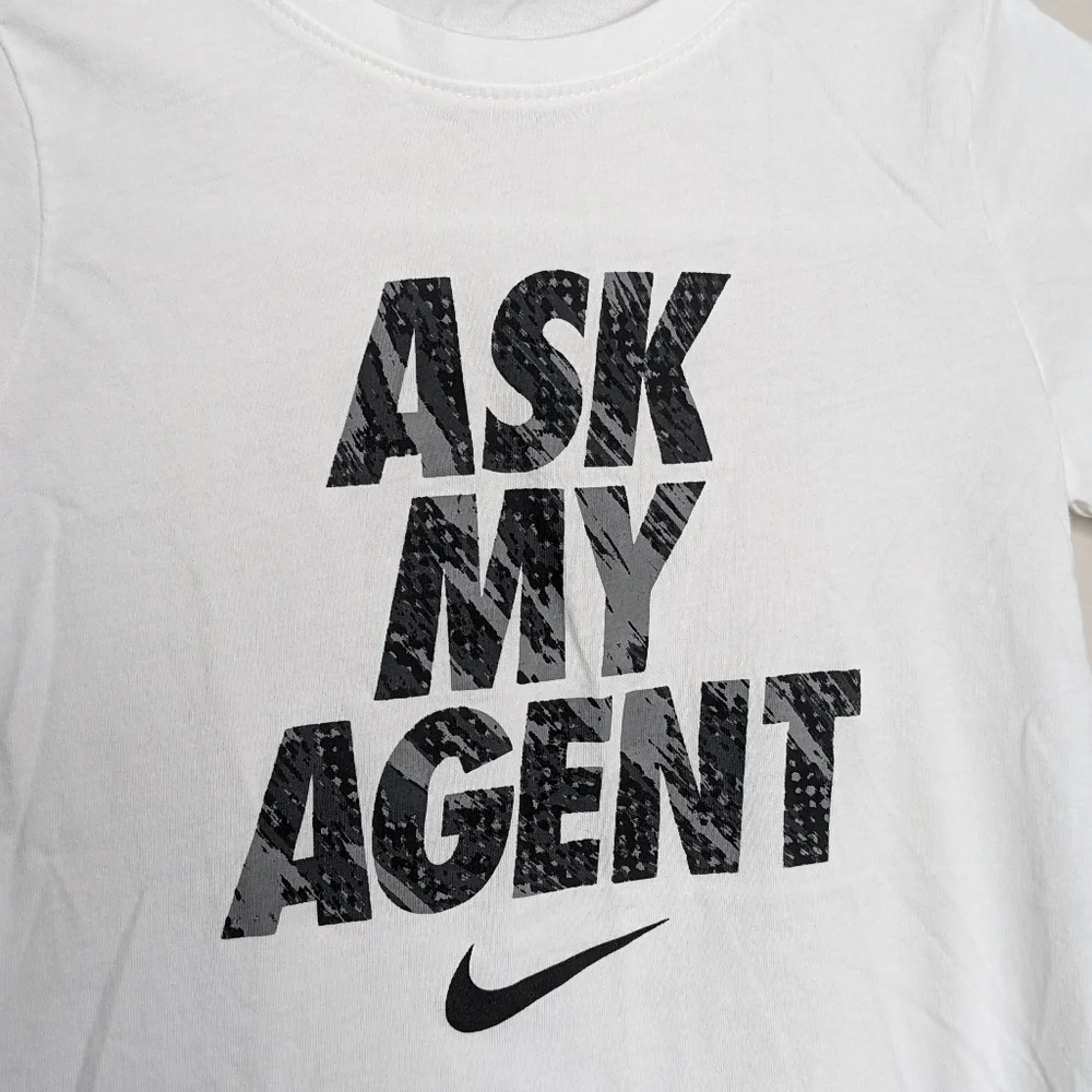 Nike Ask My Agent Shirt Sleeve Shirt S Small